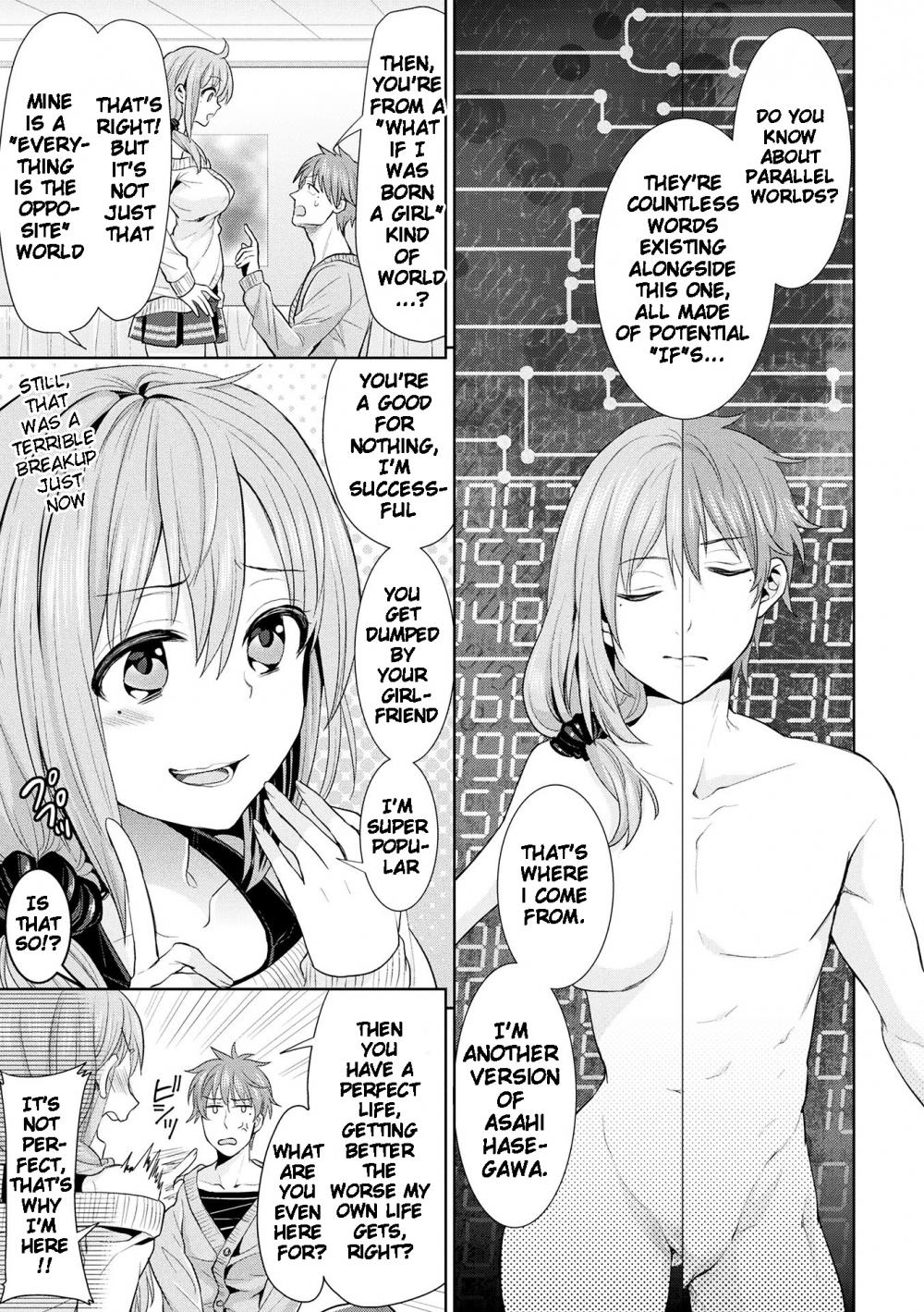 Hentai Manga Comic-Parallel World Girlfriend-Chapter 1-7